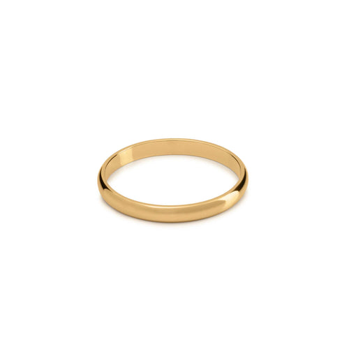 2.5mm Gold-Plated Tungsten D Ring