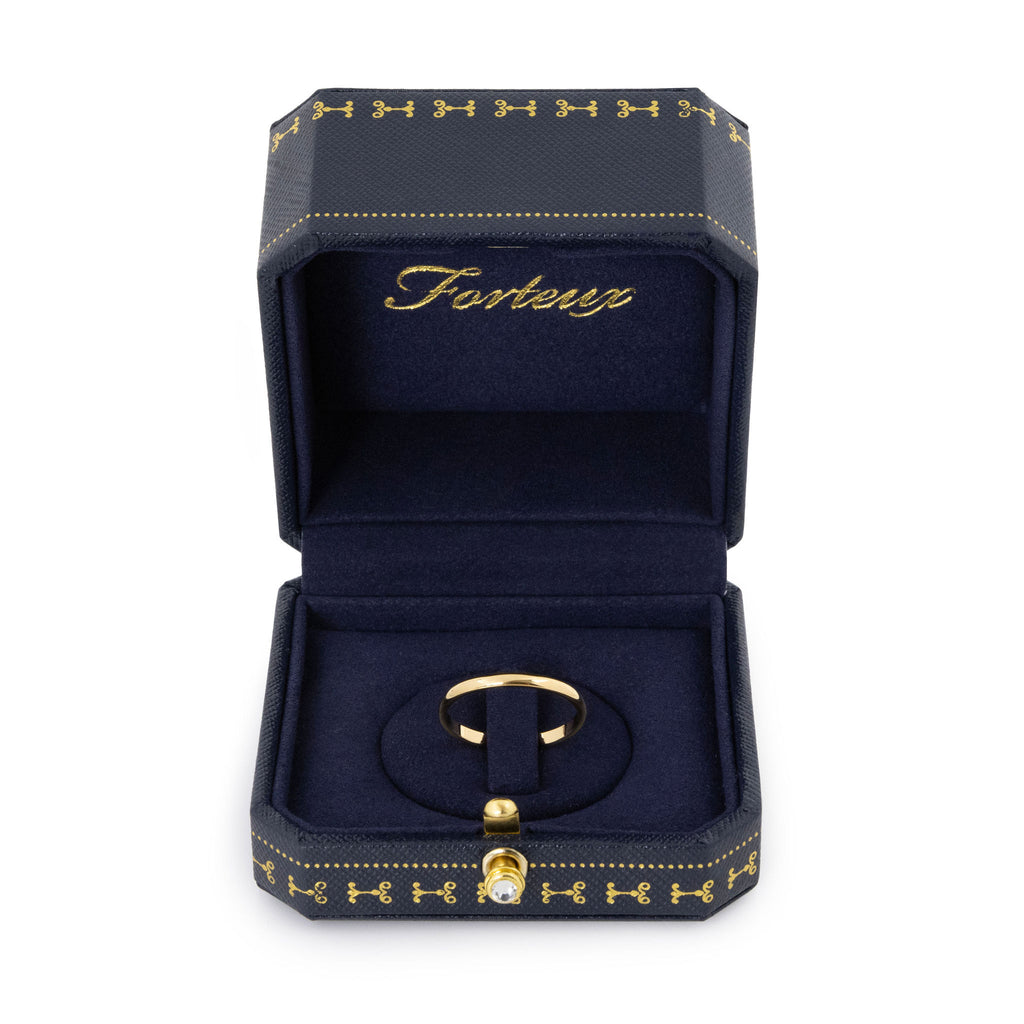 2.5mm Gold-Plated Tungsten D Ring