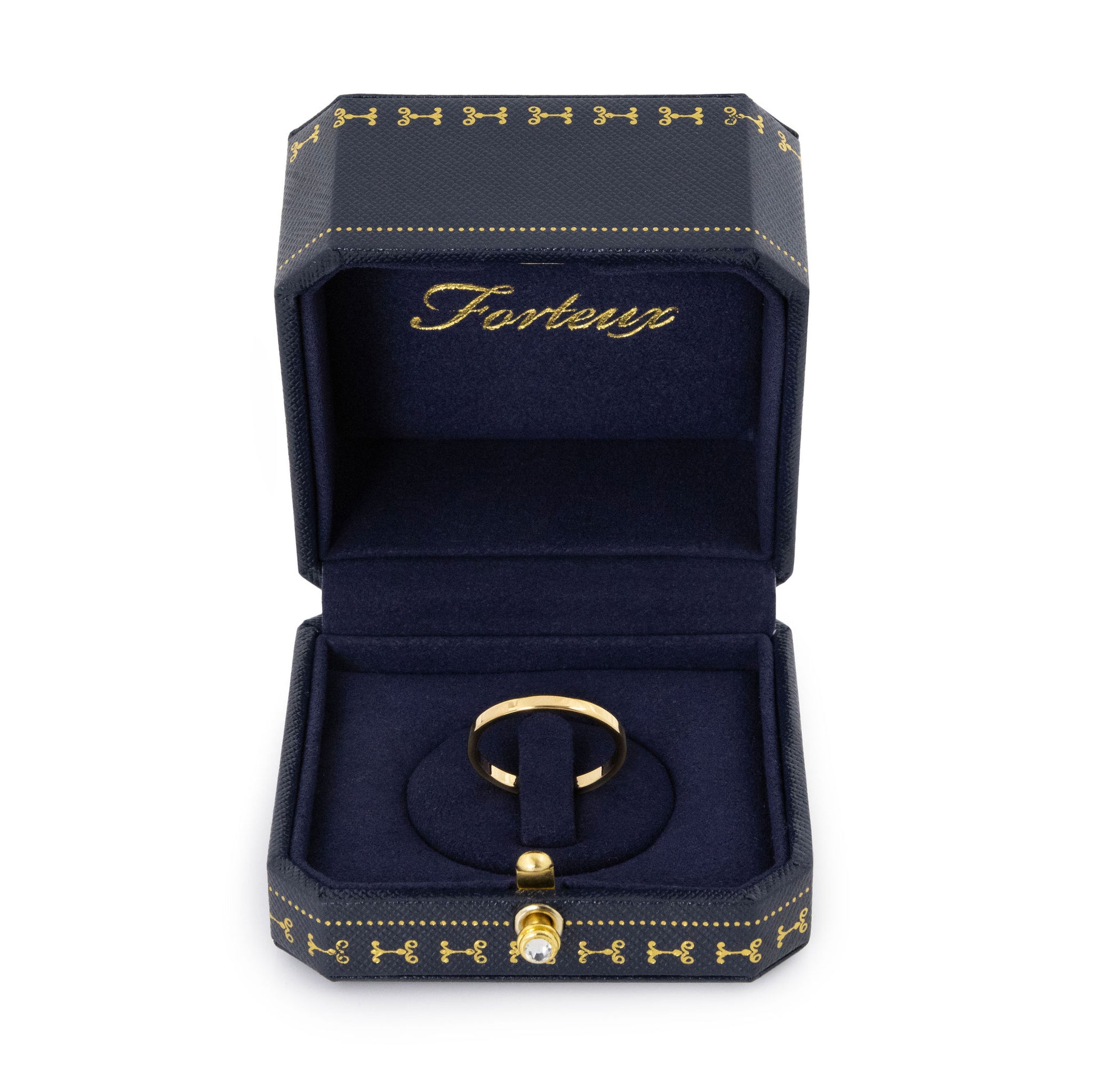 2.5mm Gold-Plated Tungsten Flat Ring