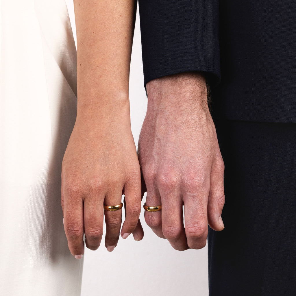 5mm Gold-Plated Tungsten D Ring