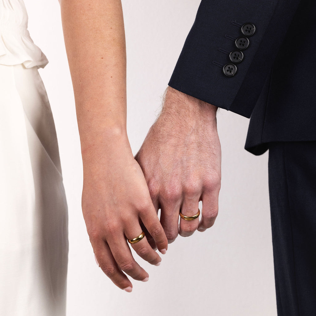 5mm Gold-Plated Tungsten D Ring